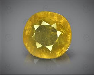 Natural Heated & Treated Yellow Sapphire Certified 4.56 (CTS) ( 62918 ) (D)